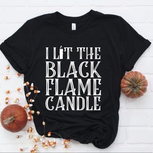 Screenprint “I Lit The Black Flame Candle”